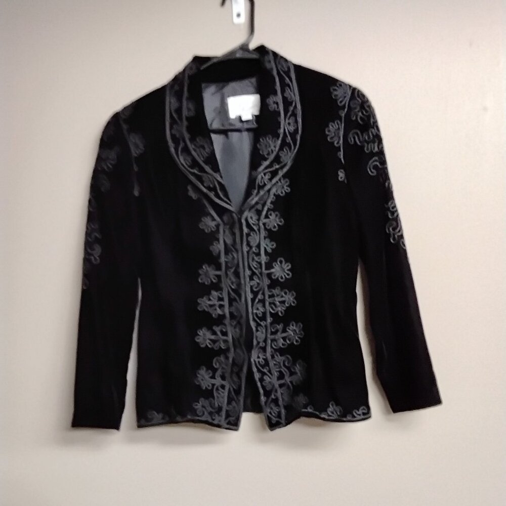Vintage Farinae Collections Women's Victorian Jacket Size 6